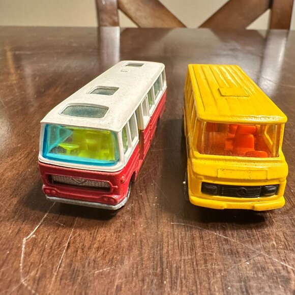 Vintage Corgi Juniors Diecast School Red Tour Bus Toys - Picture 3 of 9